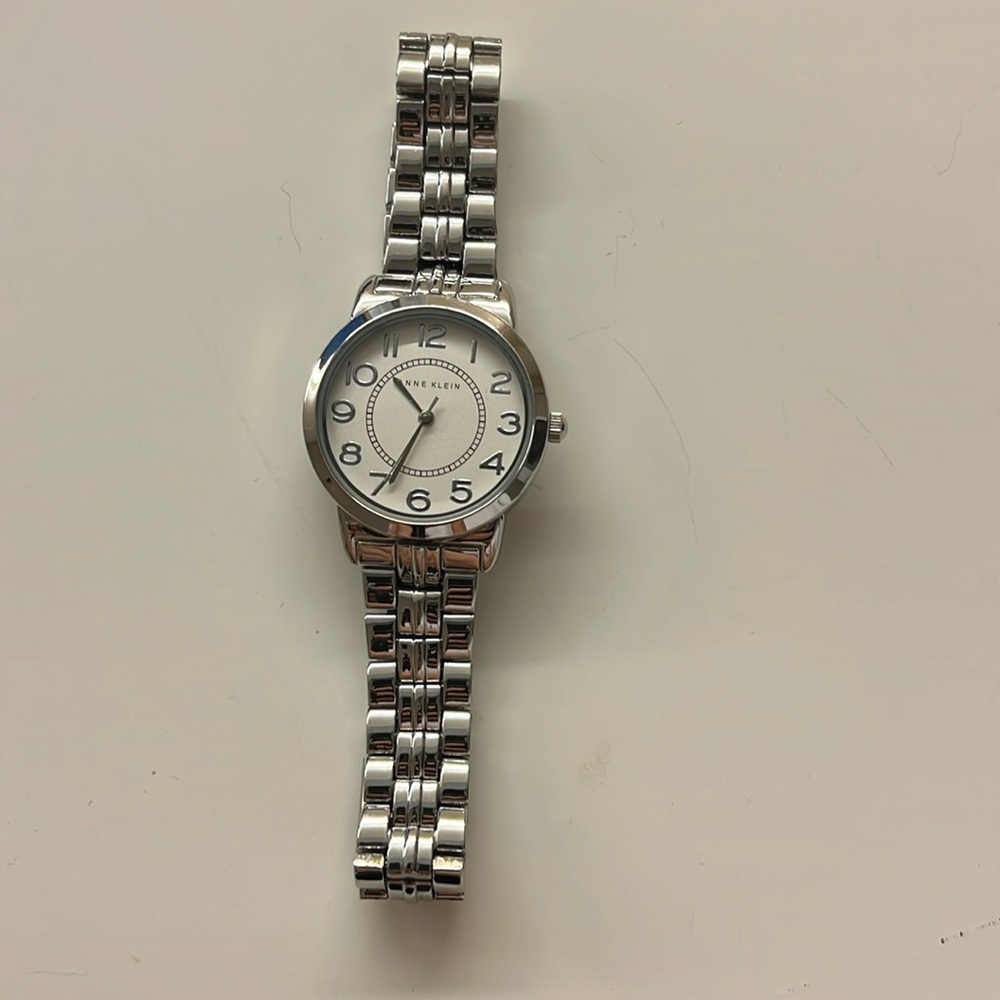 Silver watch